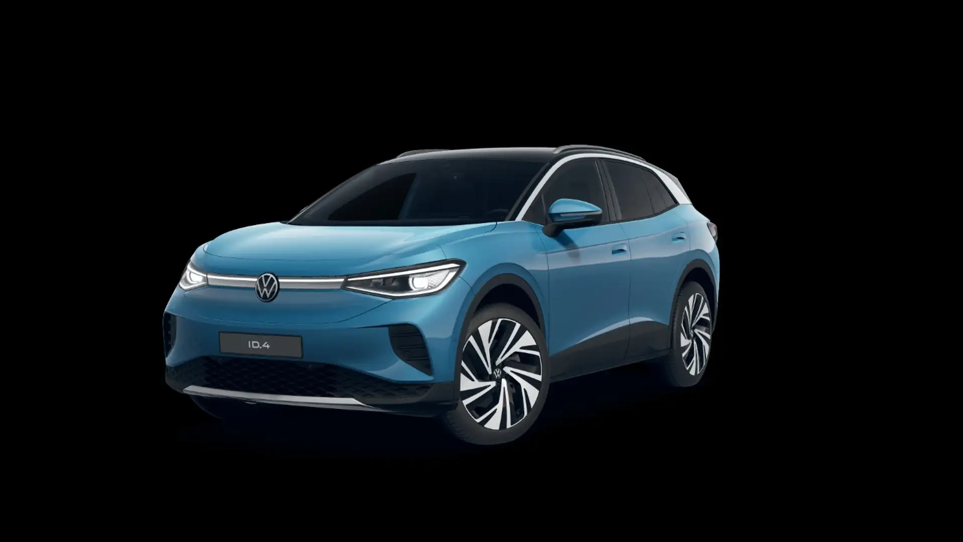 Volkswagen ID.4 AHK KEYLESS NAVI LED KLIMA LM Blau - 1