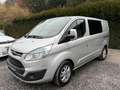 Ford Transit Custom 2.2 TDCi - DOUBLE CABINE 6 PLACES - TVA DEDUCTIBLE Gris - thumbnail 1