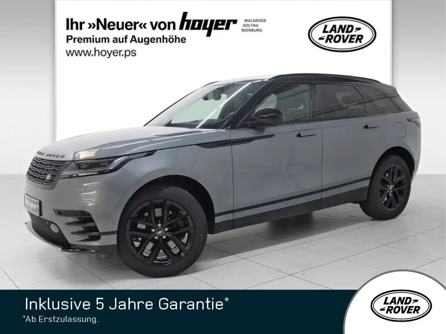 Land Rover Range Rover Velar P400e Hybrid Dynamic SE AHK HUD Black Pack Grau - 1