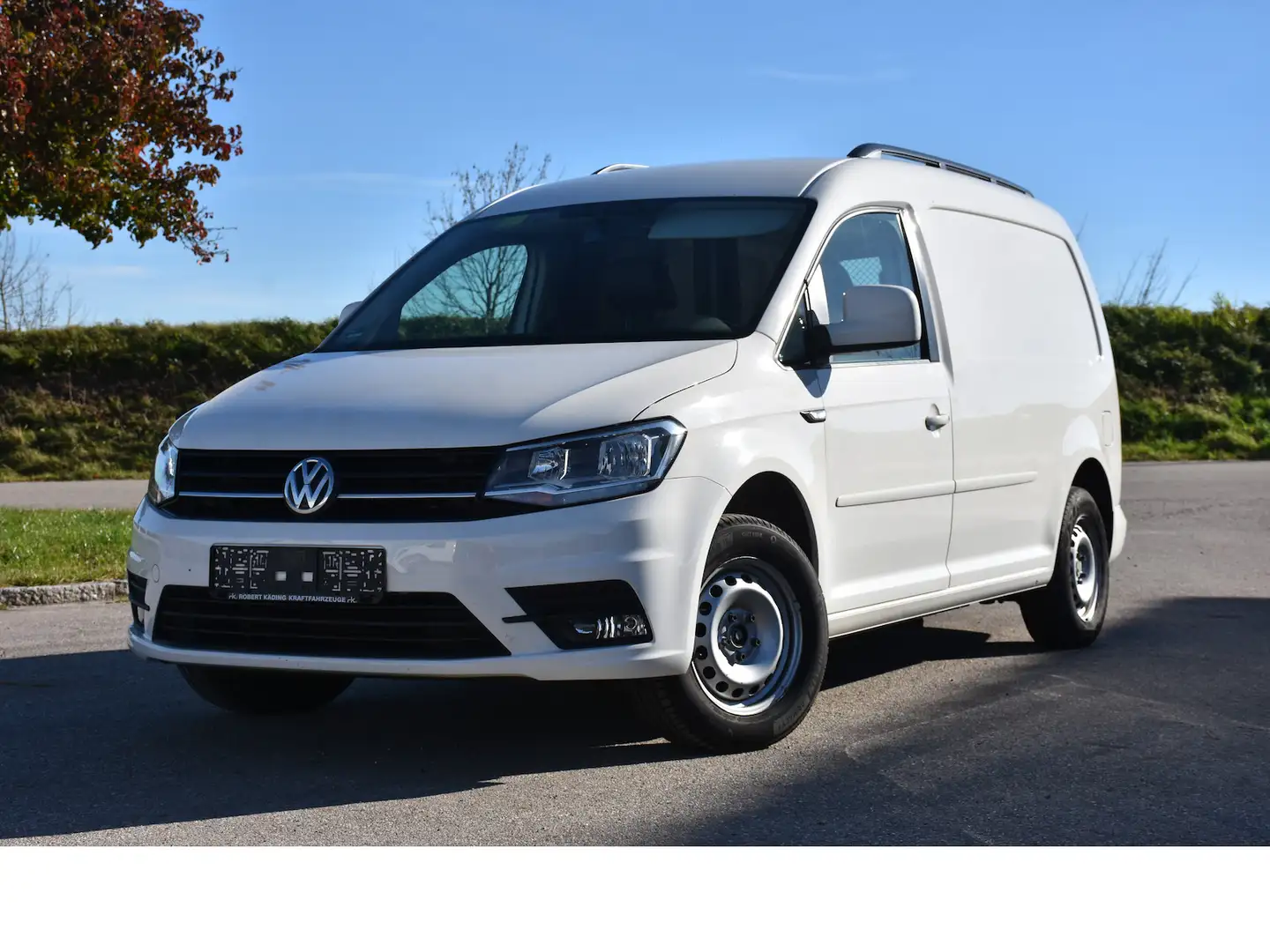 Volkswagen Caddy Maxi Kasten Trendline BMT/Klima/Navi Blanc - 2