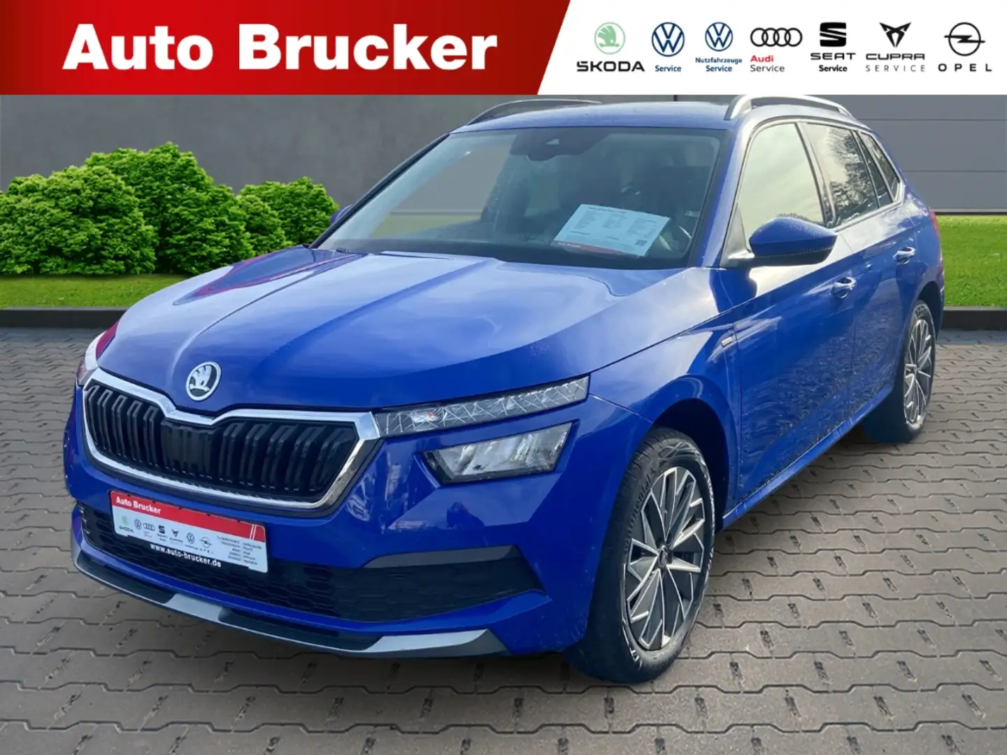 Skoda Kamiq Clever 1.0 TSI+Alufelgen+Anhängerkupplung+Sitzheiz Blau - 1