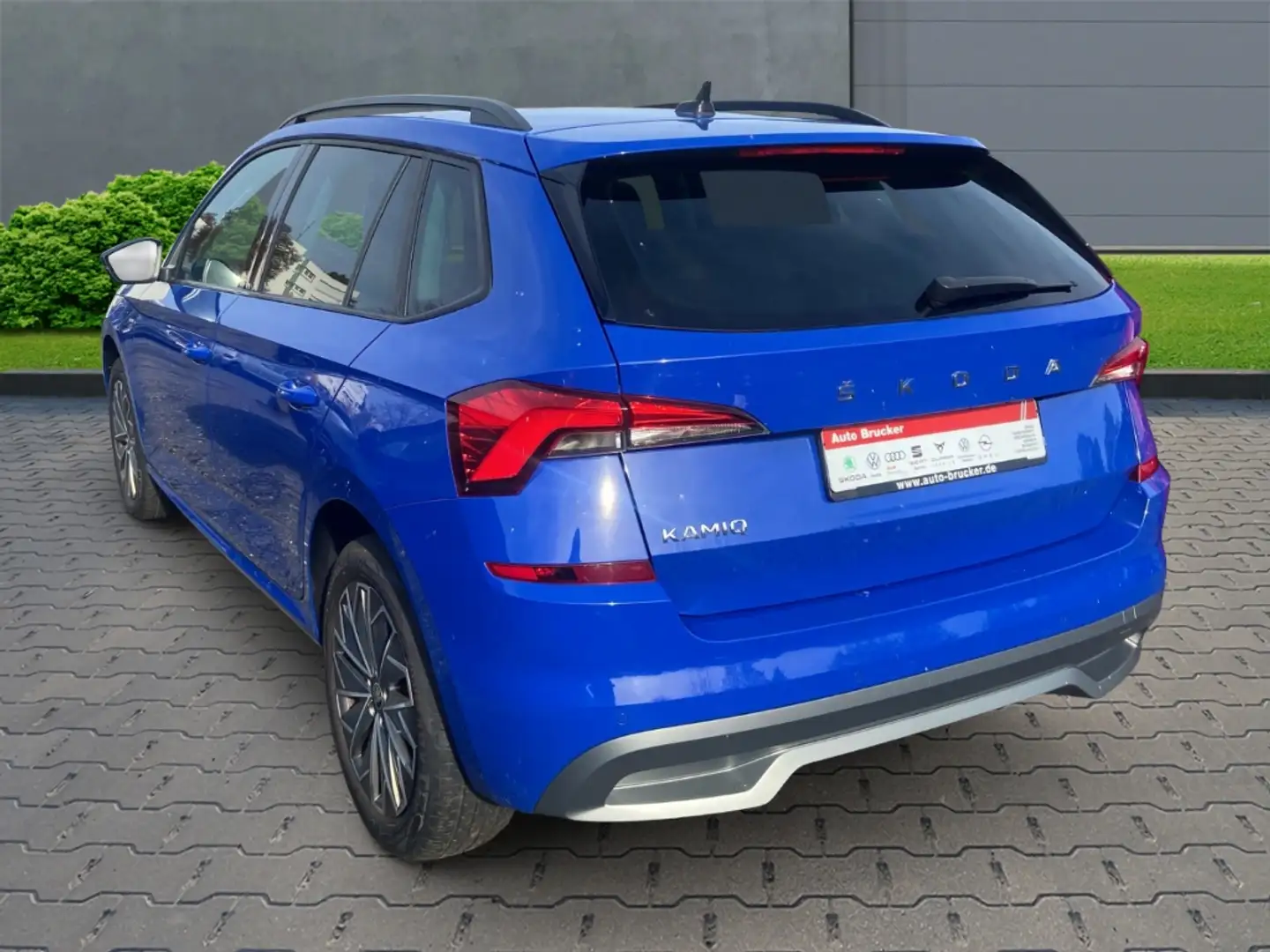 Skoda Kamiq Clever 1.0 TSI+Alufelgen+Anhängerkupplung+Sitzheiz Blau - 2