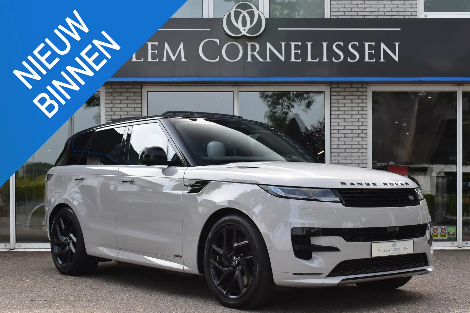 Land Rover Range Rover Sport 3.0 P550e Autobiography Black Pack Trekhaak Pano Grijs - 1