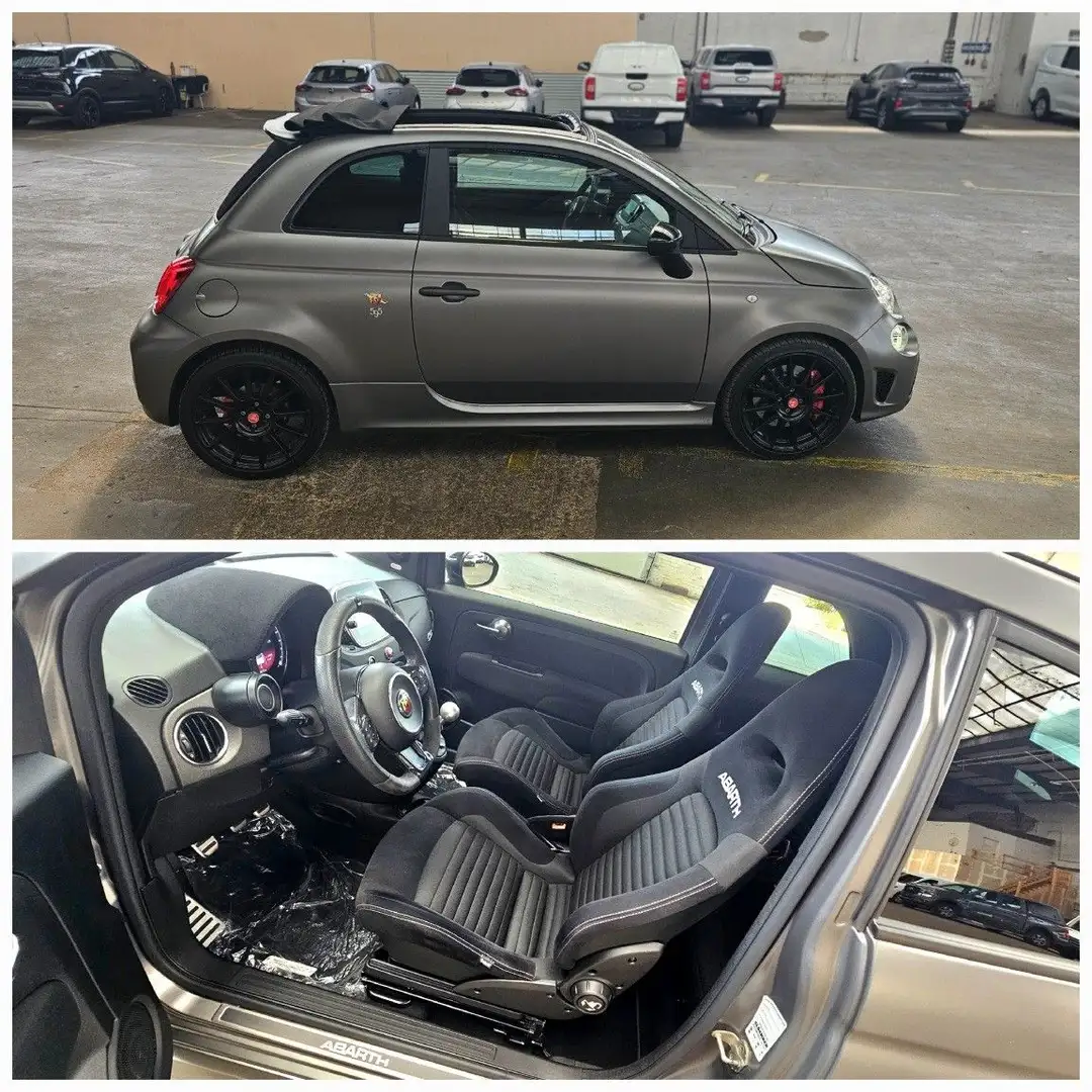 Abarth 595 Competizione Sport Design Cabrio Brembo Gris - 1