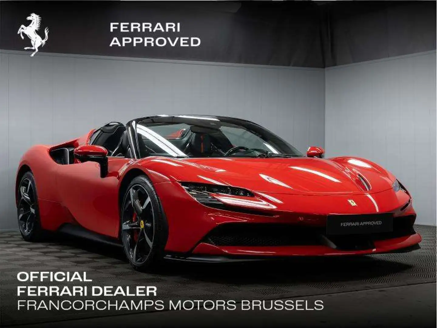 Ferrari SF90 Spider Kırmızı - 1