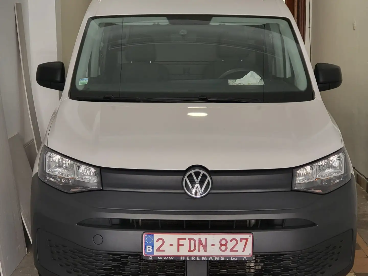 Volkswagen Caddy 2.0 CR TDi Economy (EU6) tva comprises Blanc - 1