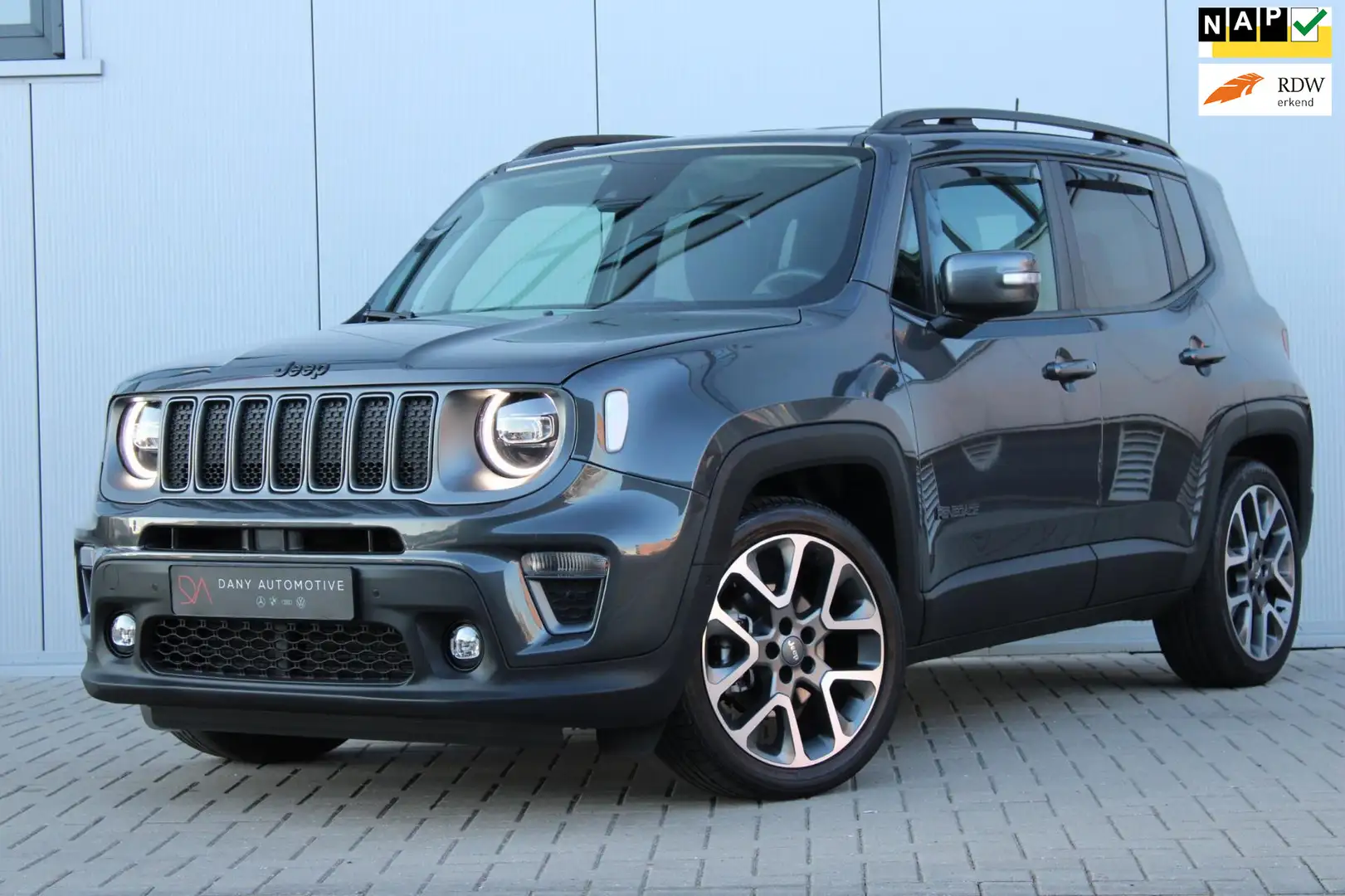 Jeep Renegade 1.5T e-Hybrid Limited AUT I CAM I ACC I NAVI I CLI Grijs - 1
