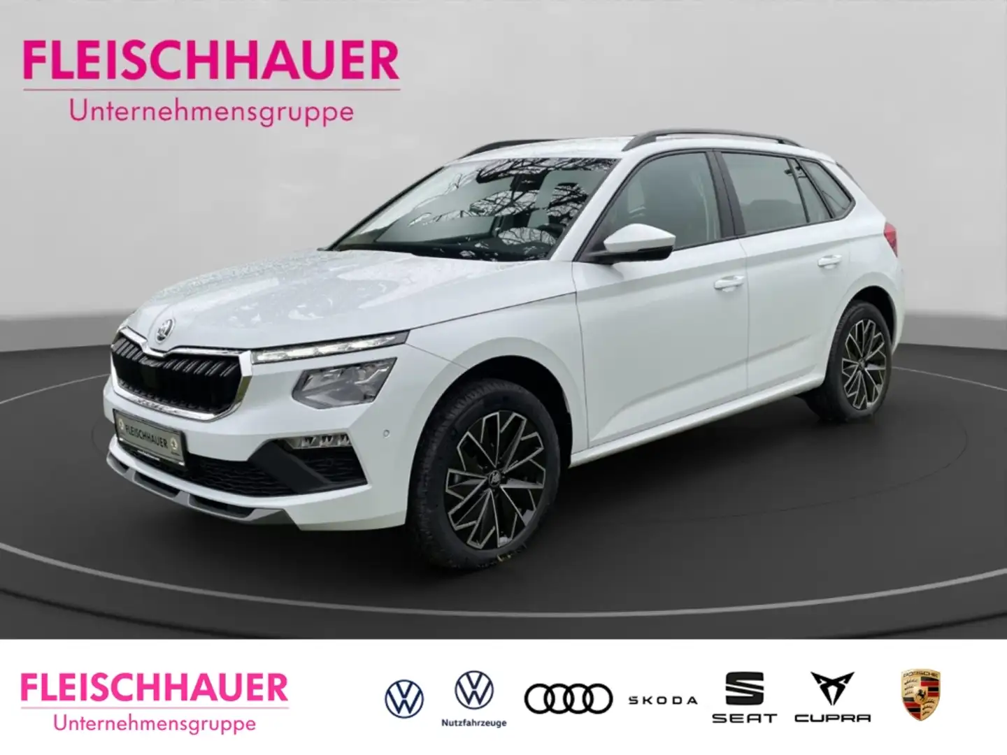 Skoda Kamiq Tour 1.5 TSI ACC CARPLAY NAVI PHONEBOX Weiß - 1