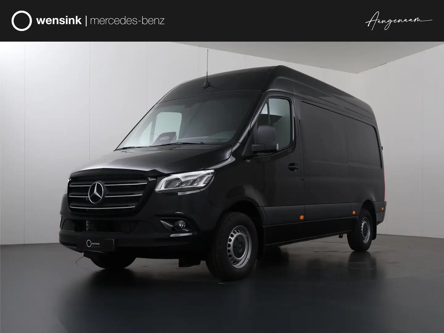 Mercedes-Benz Sprinter 319 CDI L2 H2 Select | Geveerde Stoel | Navigaties Noir - 1