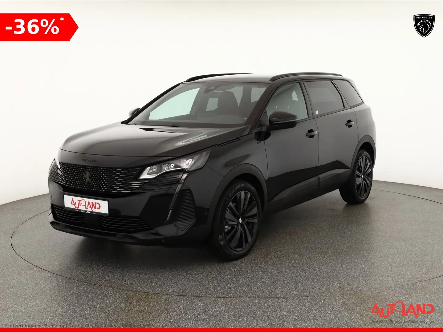 Peugeot 5008 GT 1.2 PureTech 130 Aut. LED ACC Navi 7-Sitze Noir - 1