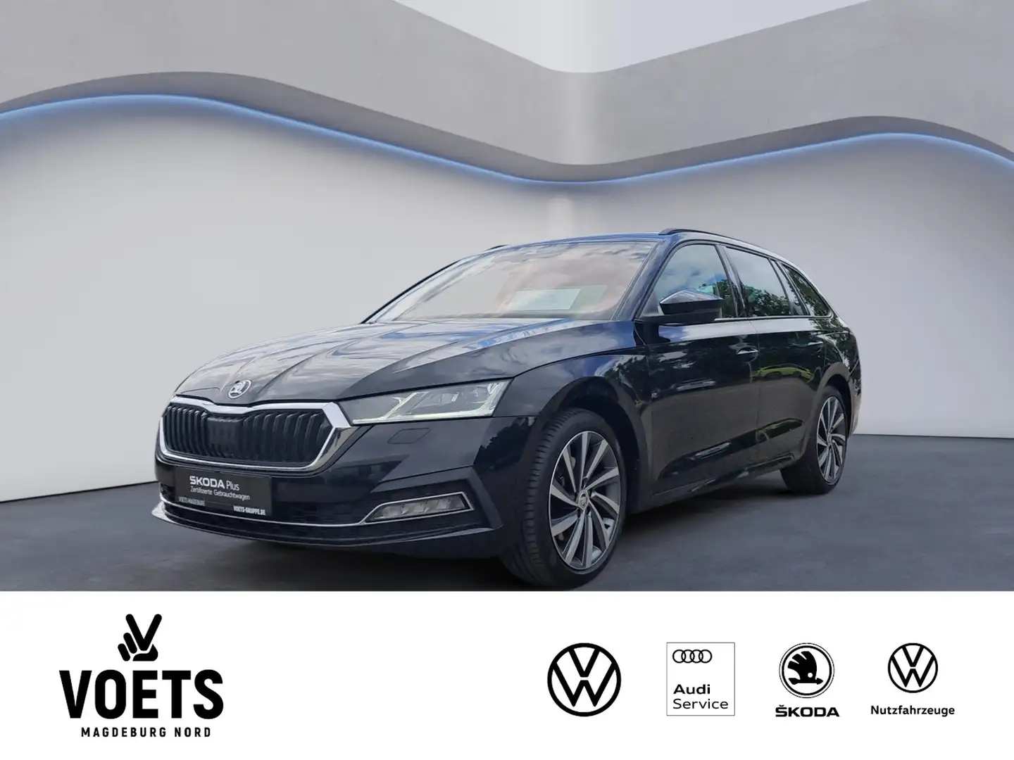 Skoda Octavia Combi 2.0TDI STYLE DSG Standhzg.+LE Negro - 1