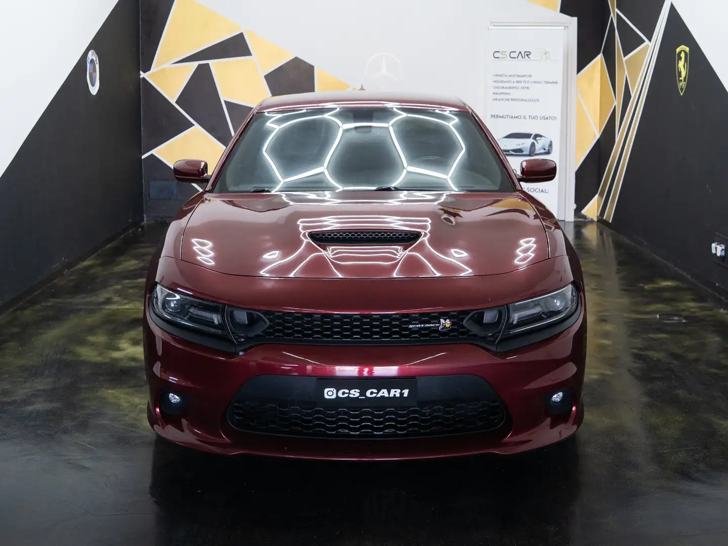 Dodge Charger 6.4 V8 Scat Pack T/A 492cv impianto gpl Kırmızı - 2