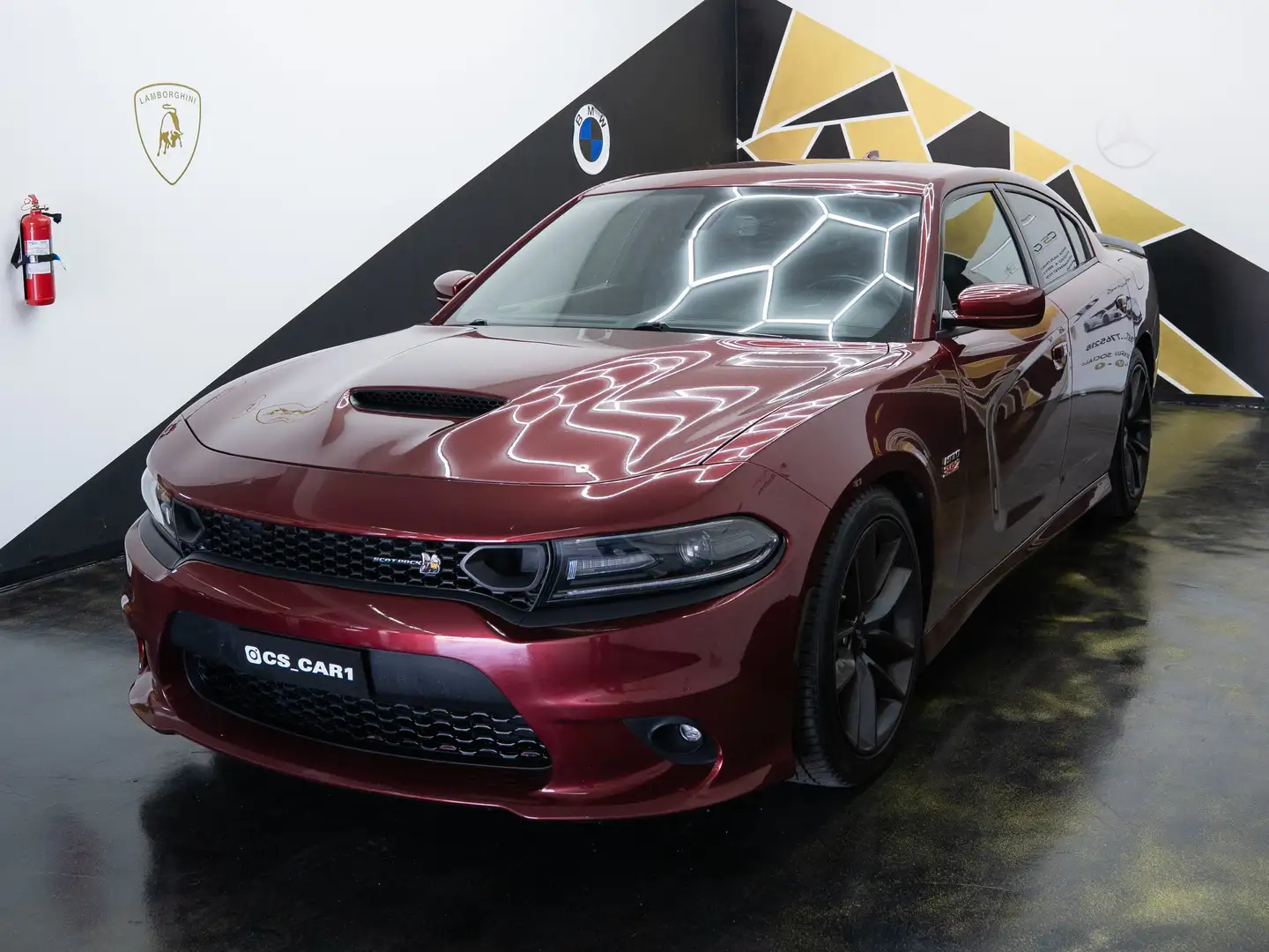 Dodge Charger 6.4 V8 Scat Pack T/A 492cv impianto gpl Kırmızı - 1