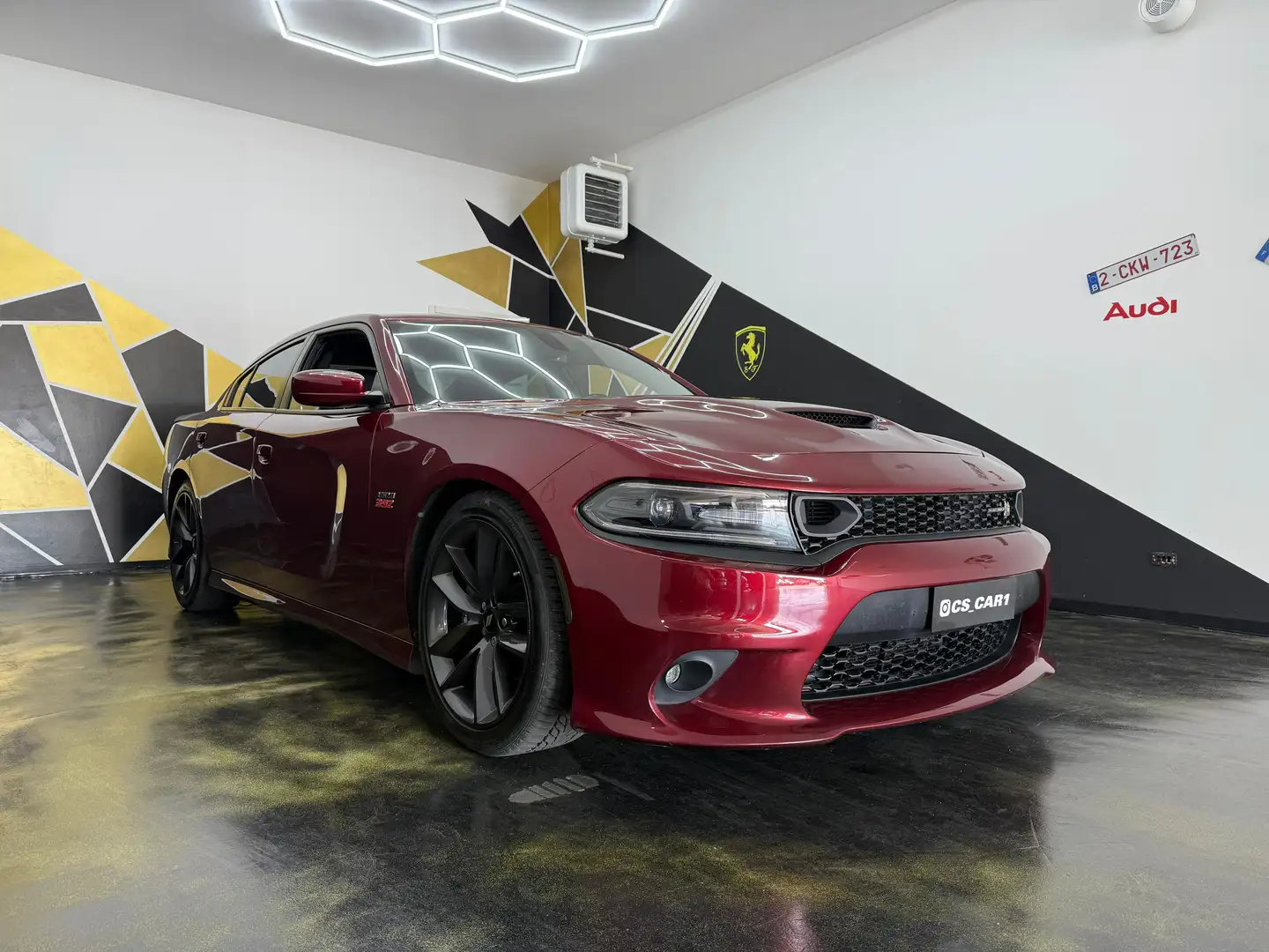 Dodge Charger 6.4 V8 Scat Pack T/A 492cv at8 finiture srt392 Red - 1