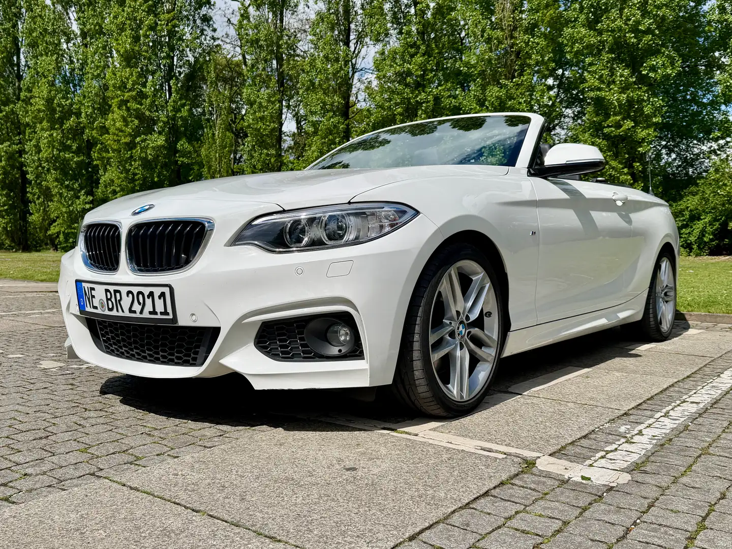 BMW 228 228i Cabrio Aut. M Sport Weiß - 2