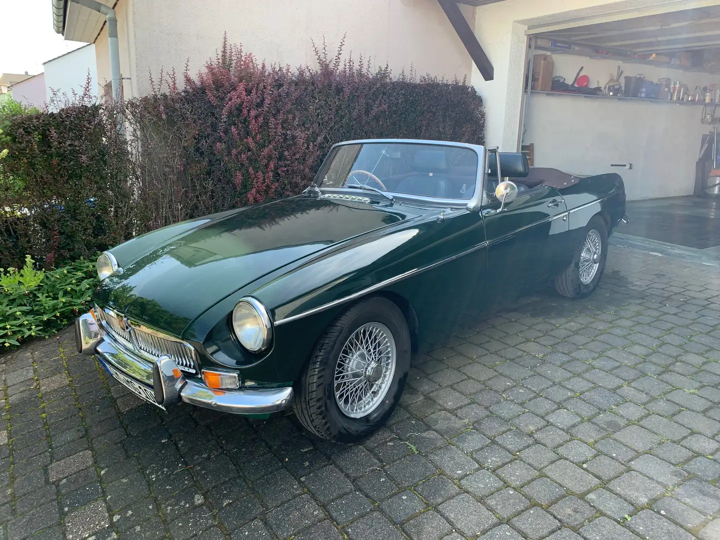 MG MGB Roadster- Overdrive Grün - 1