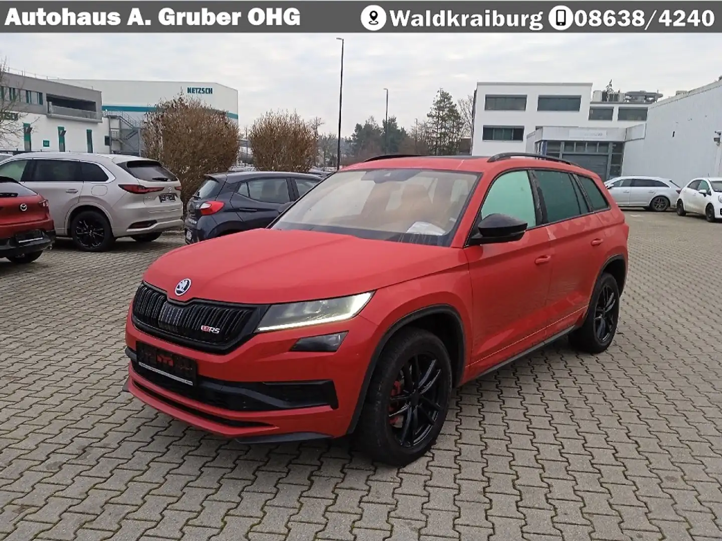 Skoda Kodiaq RS DSG 4WD+Business+Family/Schlafpaket+Pano Rot - 1