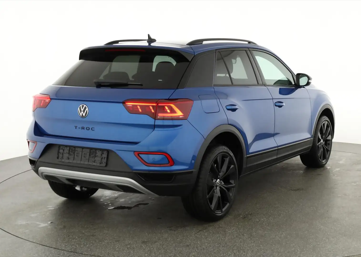 Volkswagen T-Roc Style 1.5 TSI DSG Black Style, AHK, IQ.Light, 1... Blau - 2