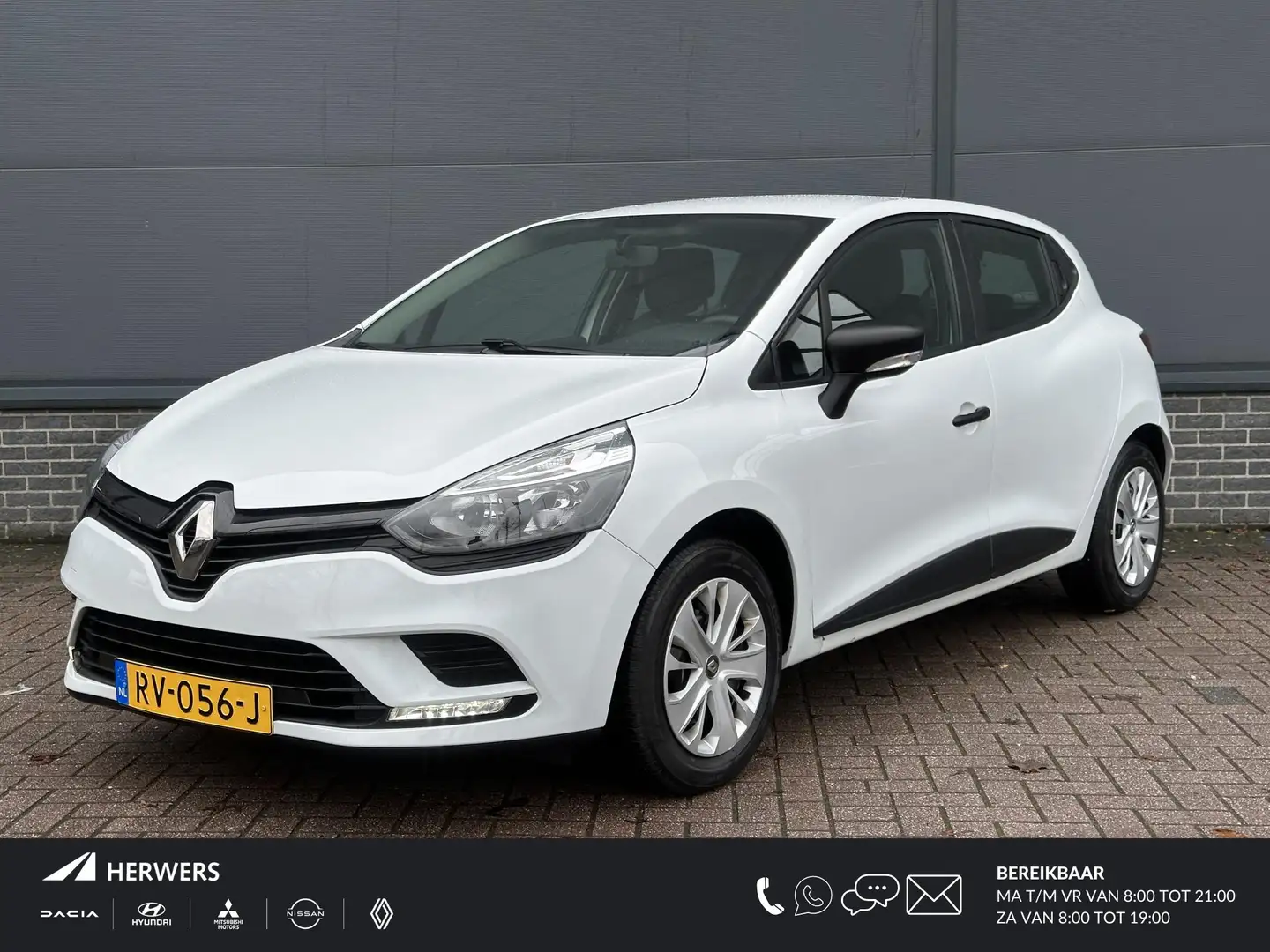 Renault Clio 0.9 TCe Life Lage KM stand / Airco / Cruise / Elek Wit - 1