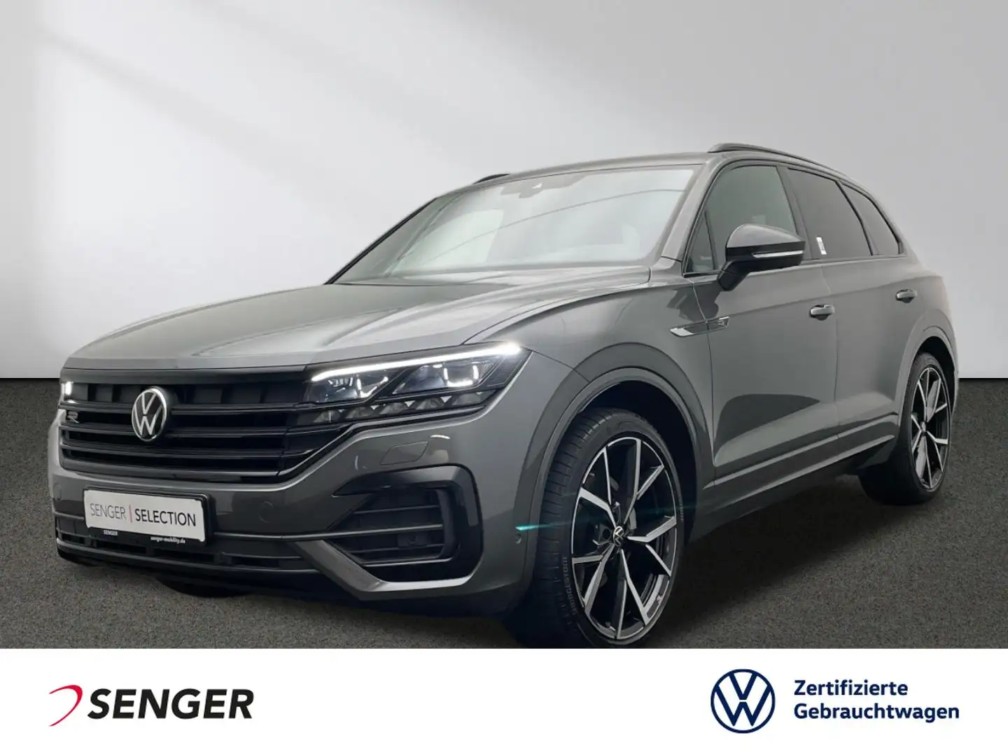 Volkswagen Touareg R-Line 3.0 TDI V6 4M CarPlay Matrix Pano Gris - 1