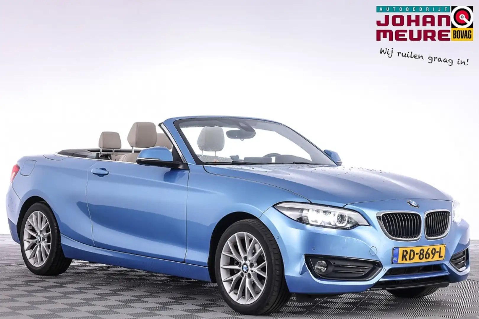 BMW 230 i Cabrio High Executive | LEDER | Full LED | NAVI Azul - 1