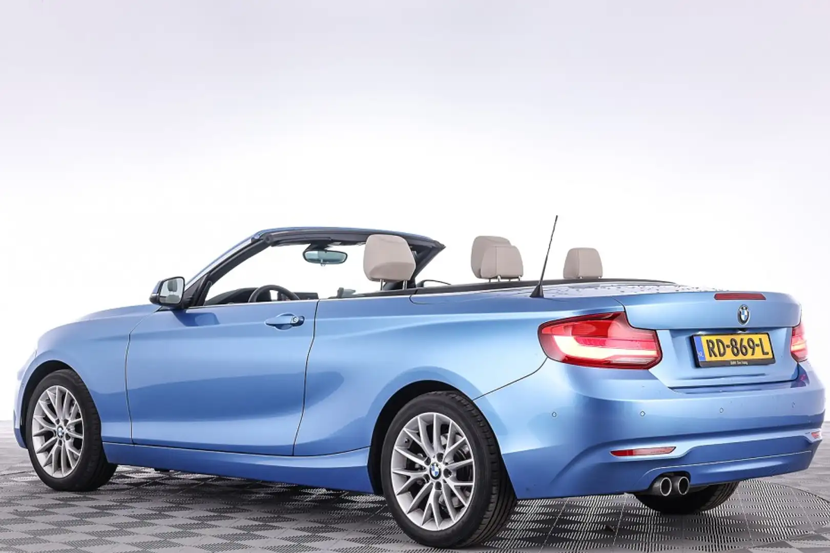 BMW 230 i Cabrio High Executive | LEDER | Full LED | NAVI Azul - 2