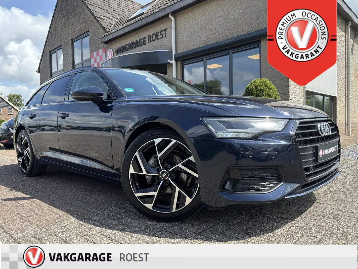 Audi A6 Avant 35 TDI Business Edition Automaat Leder / Dig Bleu - 1