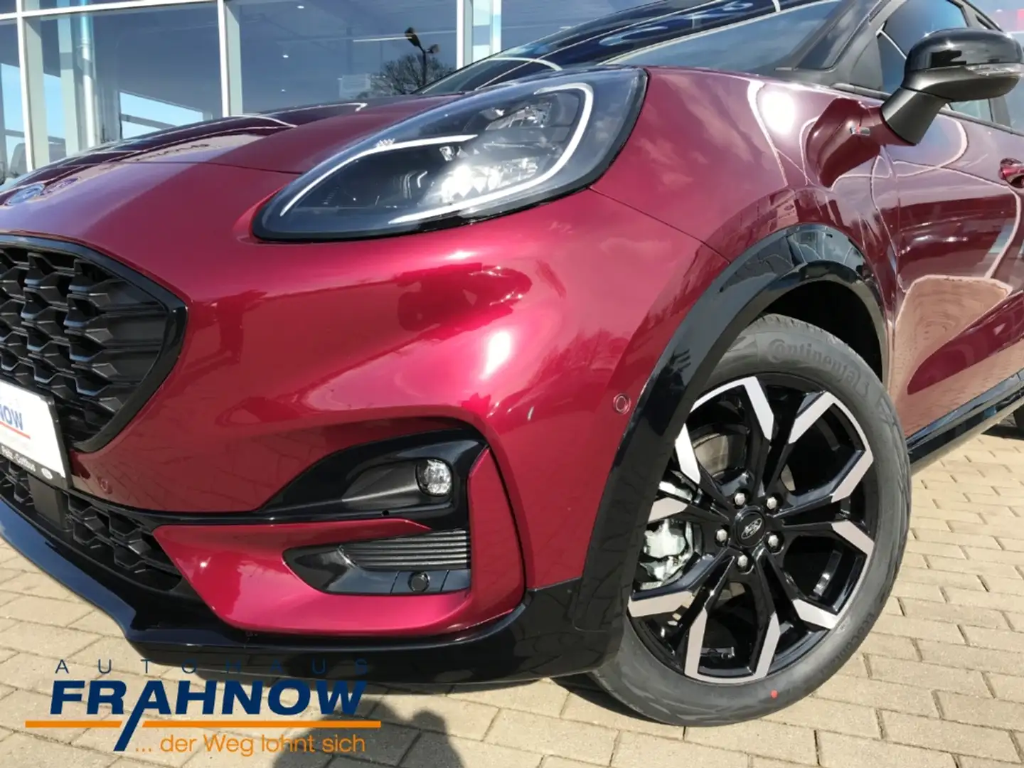Ford Puma 1.0 EcoBoost MHEV VIVID RUBY EDITION LED NAVI ACC Rot - 2