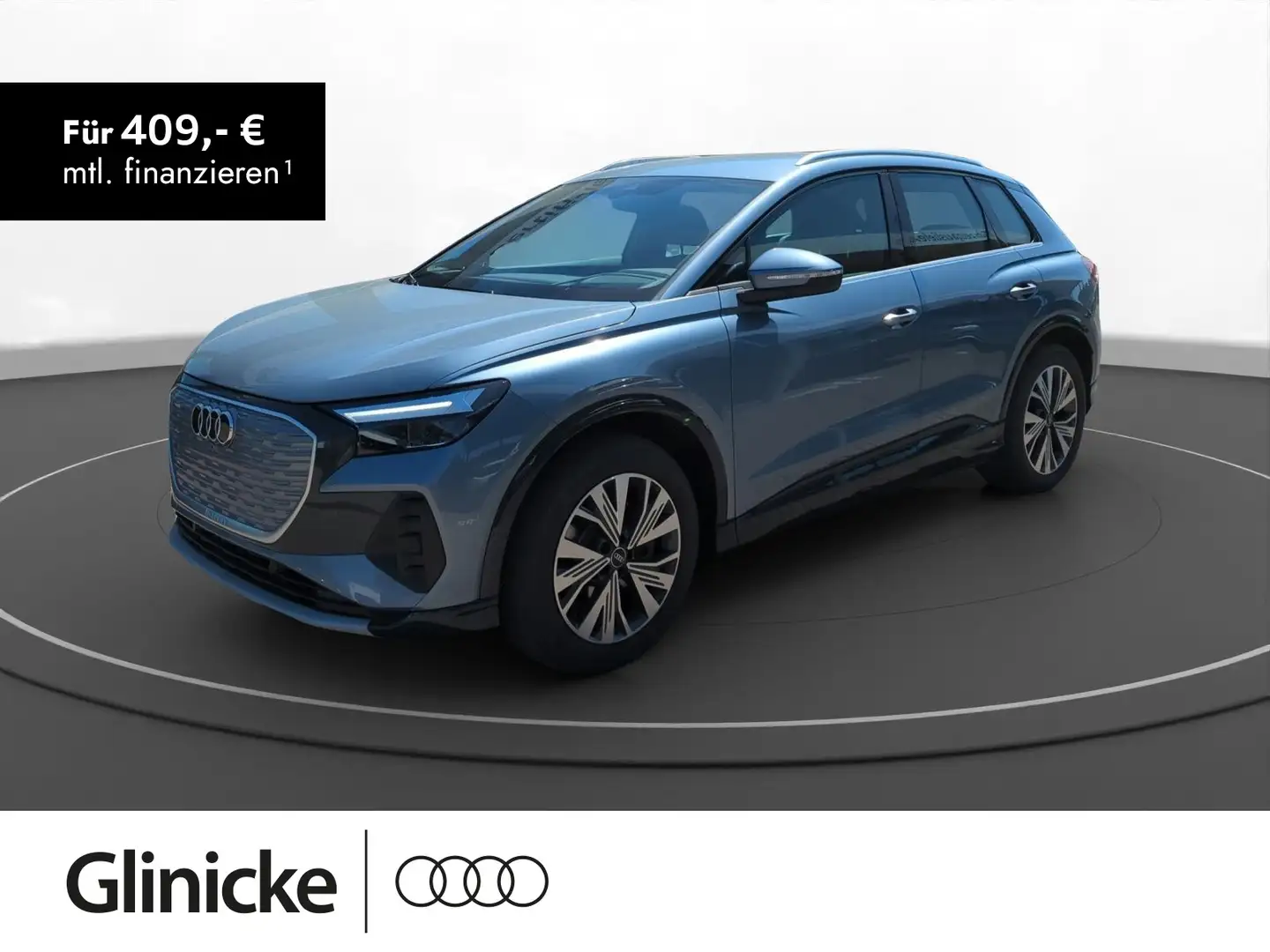 Audi Q4 e-tron 40 AHK SiHzg HUD Blau - 1