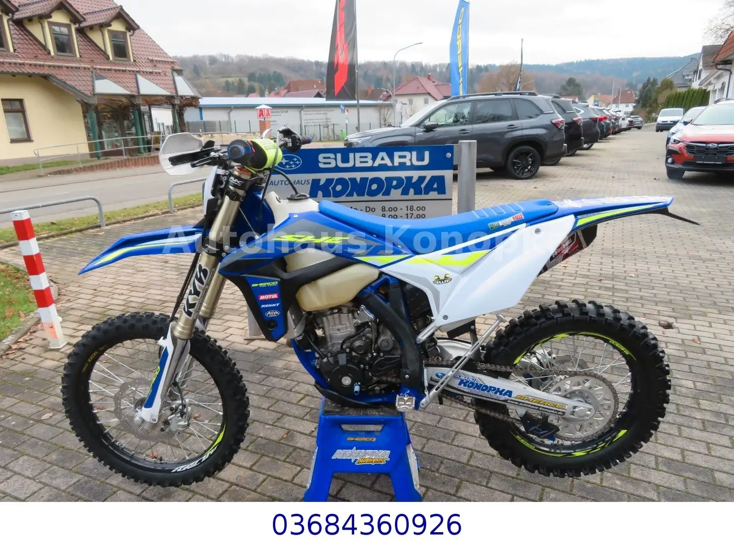 Sherco 250 SEF erst 10 Betriebsstunden Blau - 2
