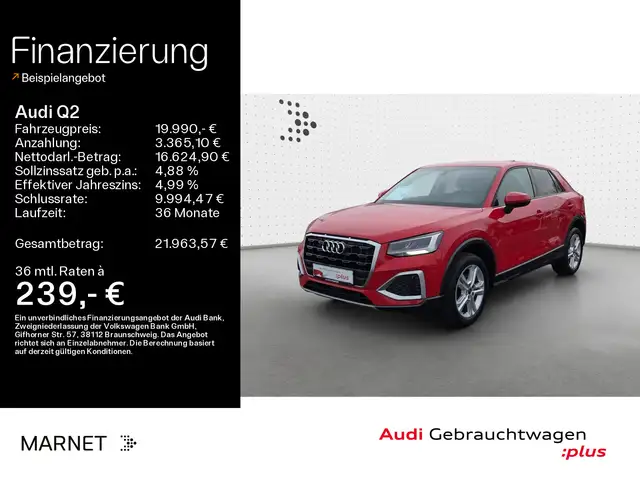 Audi Q2 Advanced 35 TFSI*Sitzheizung*Einbparkhilfe*Bl