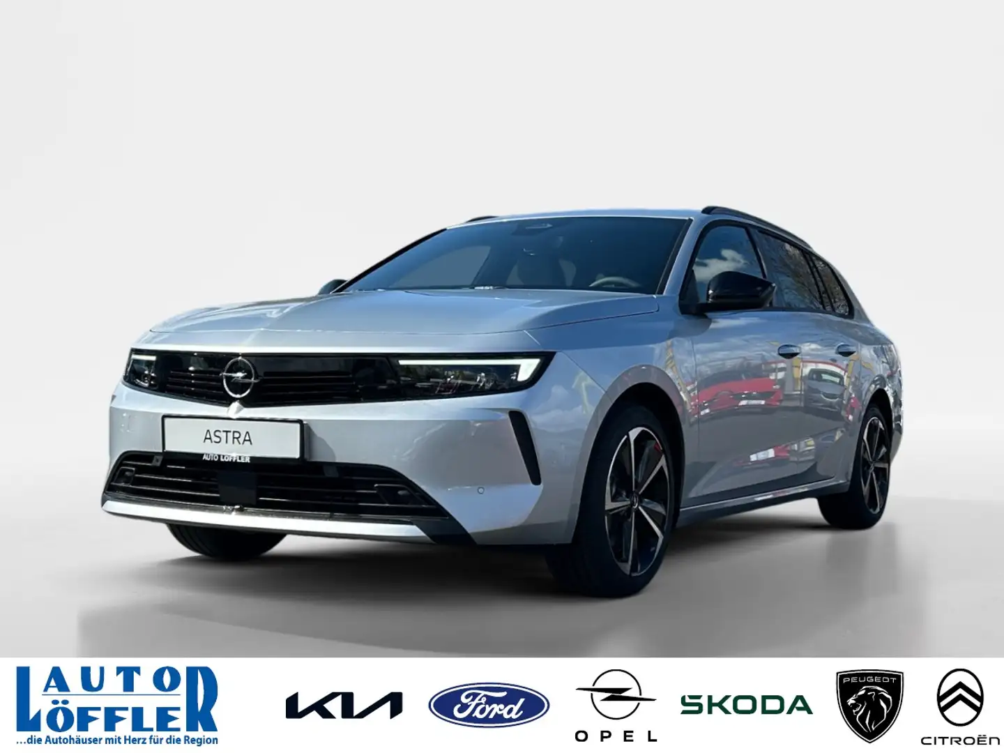 Opel Astra Sports Tourer Edition SHZ LHZ DAB Klima Silber - 1