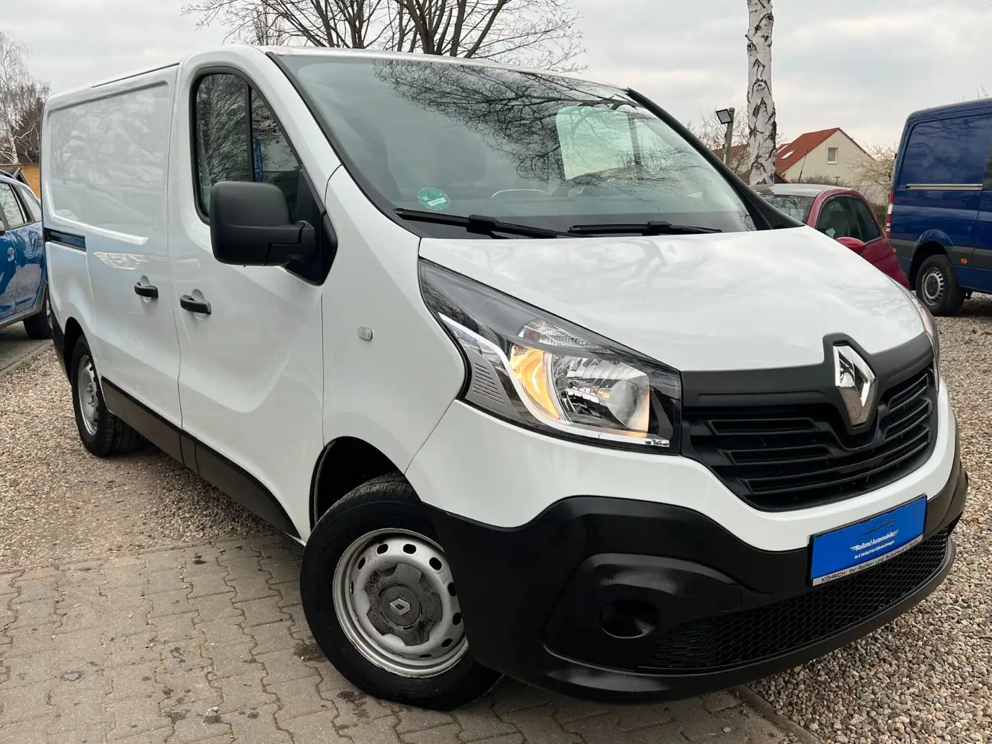 Renault Trafic Kasten*2.HD*Klima*Navi*57.TKM*TÜV 07/24 Weiß - 1