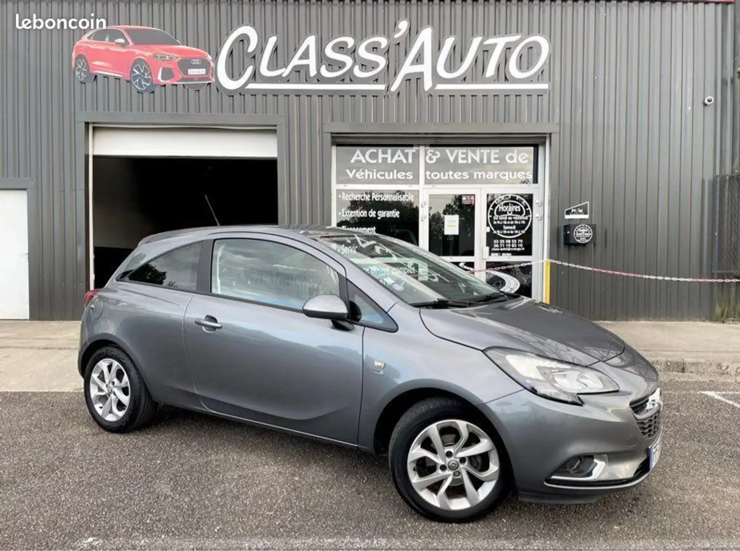 Opel Corsa 1.4 i 90 cv ÉDITION 120 ans BVM-5 TBE Gris - 1
