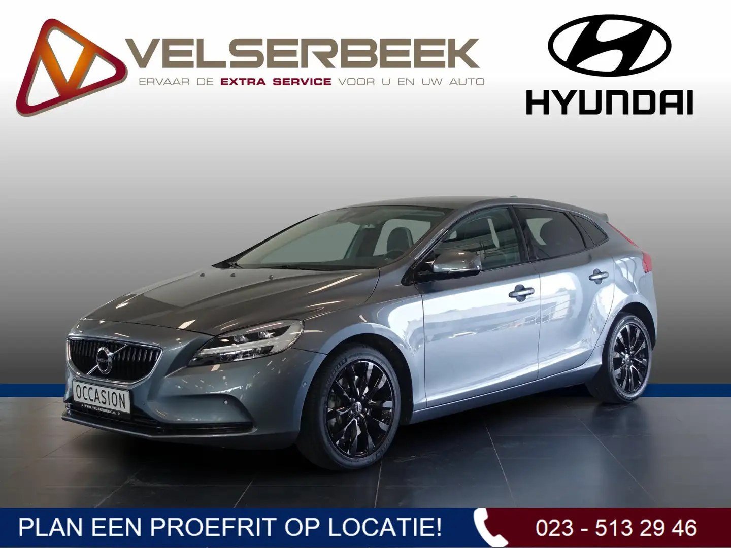 Volvo V40 1.5 T3 Dynamic Edition * Panoramadak/Trekhaak * Grau - 1