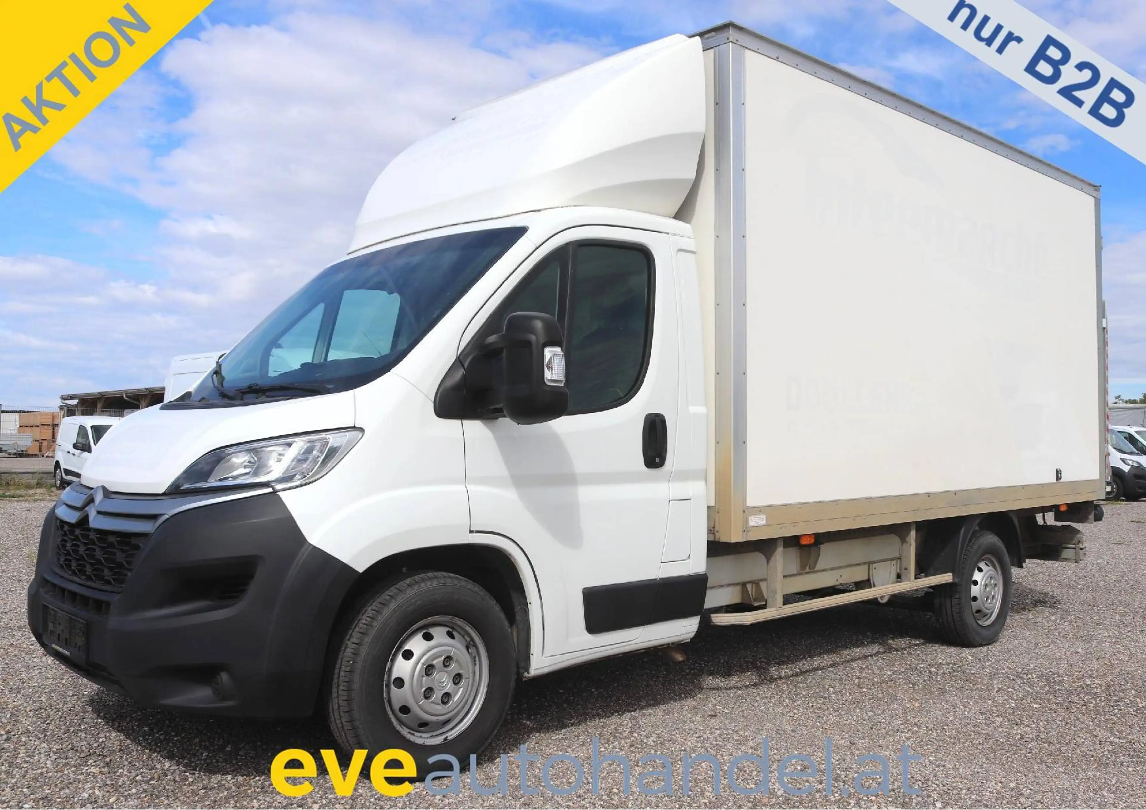 Citroen Jumper Ladebordwand Koffer/€ 18.500,-netto/NAVI TEMP KLIMA