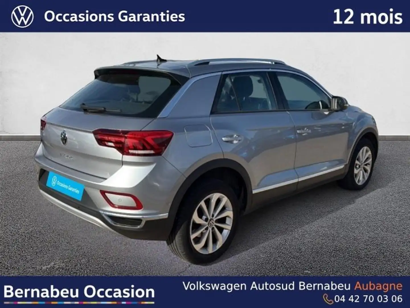Volkswagen T-Roc 1.5 TSI EVO 150ch Style DSG7 Grijs - 2
