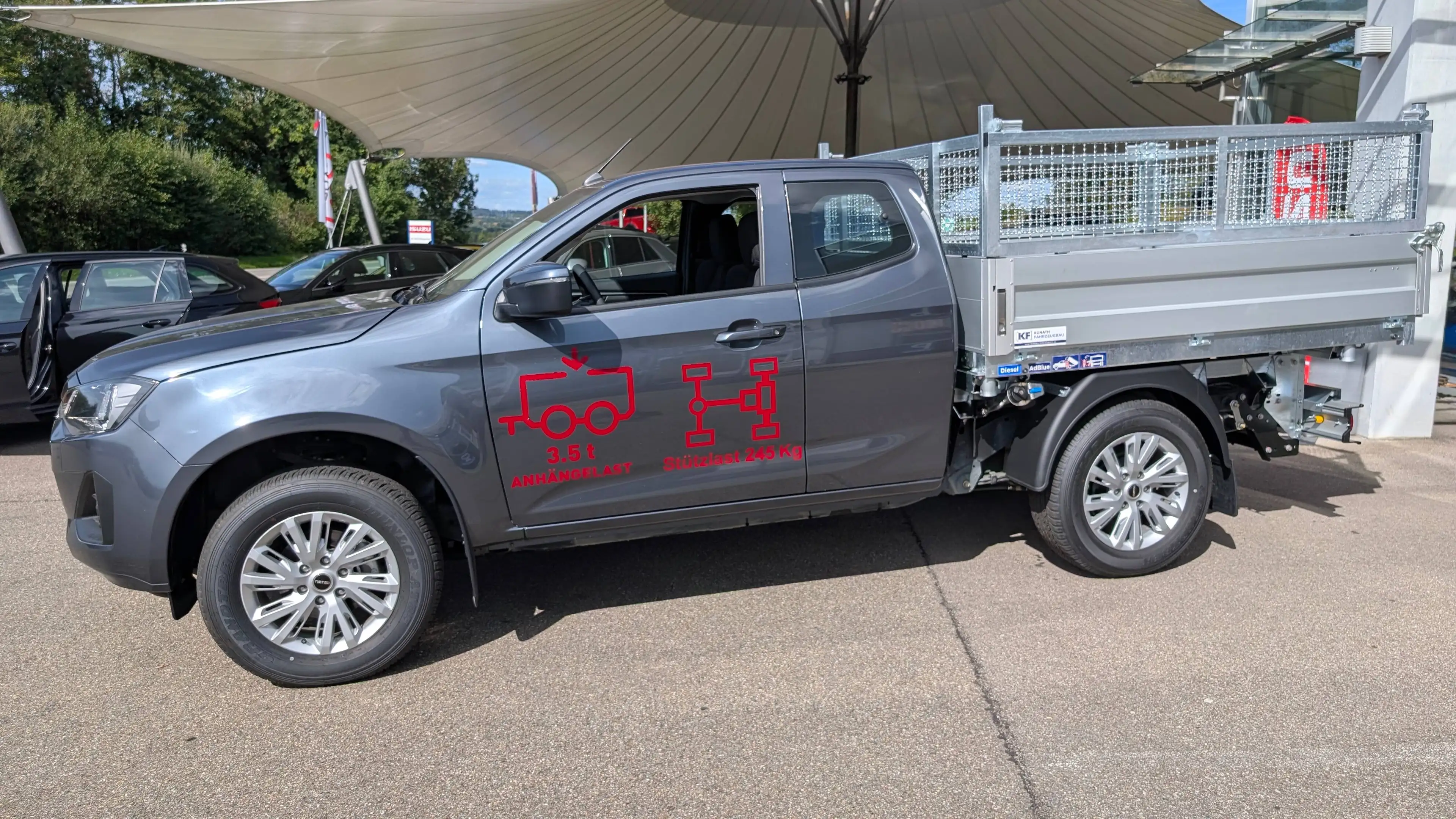 Isuzu D-Max D-Max KIPPER / PRITSCHE Space Cab 4WD AT LS — photo 4