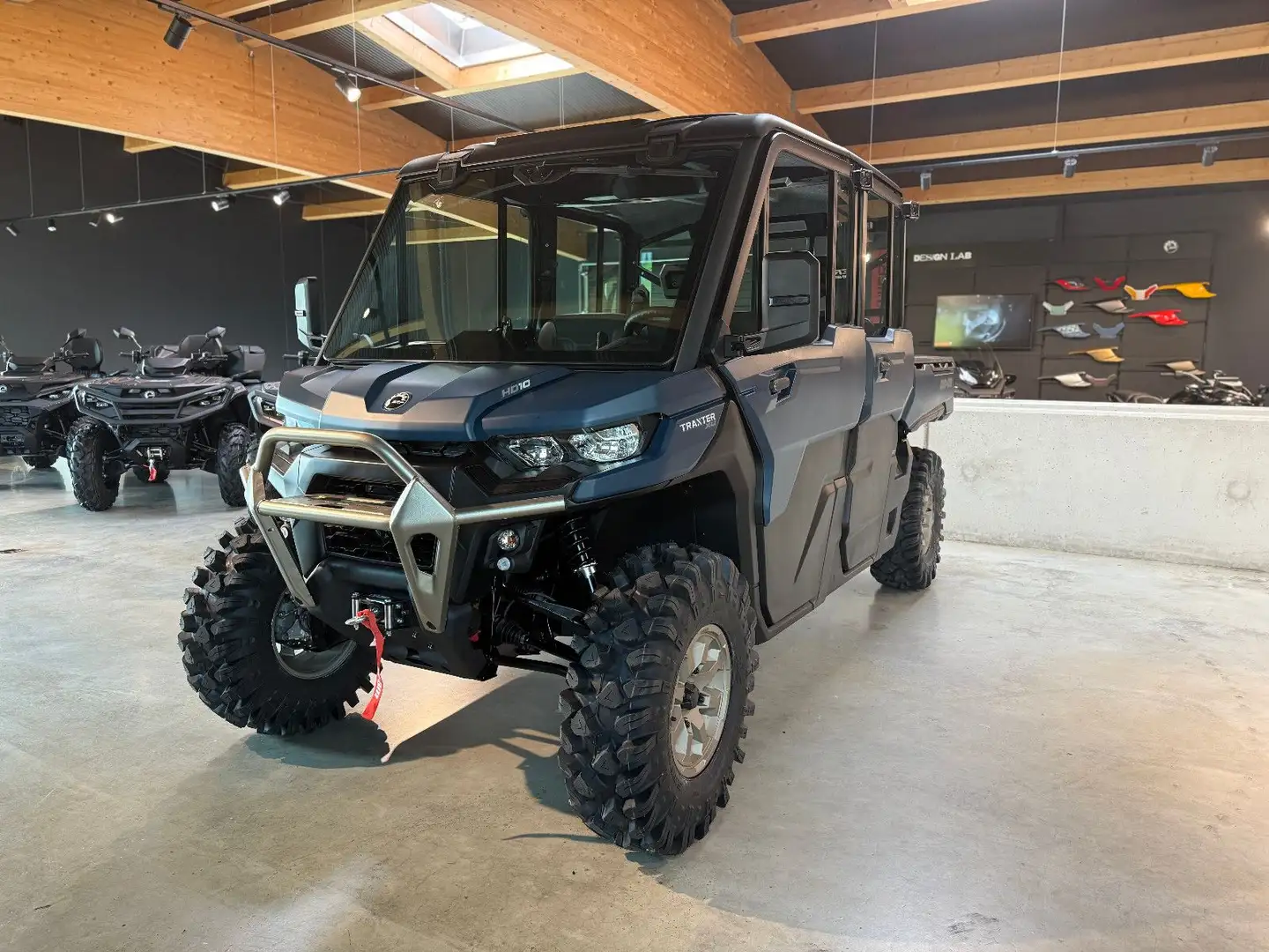 Can-Am Traxter Max HD10 XU T 6 Sitzer Boston LTD Albastru - 1