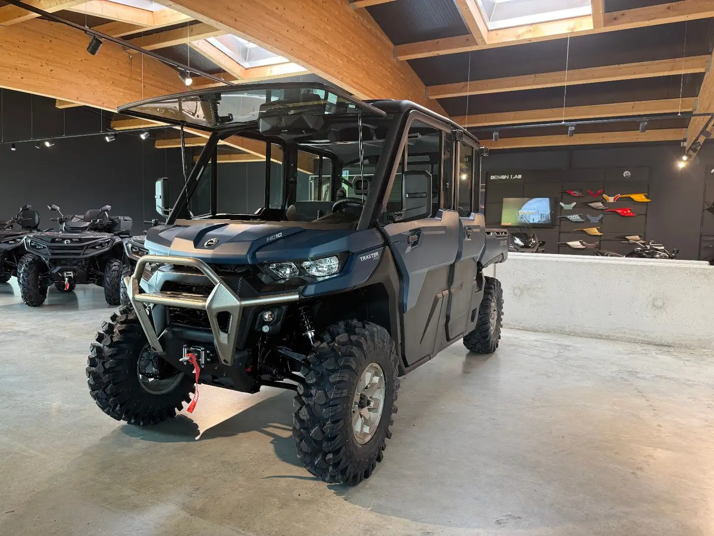 Can-Am Traxter Max HD10 XU T 6 Sitzer Boston LTD Albastru - 2