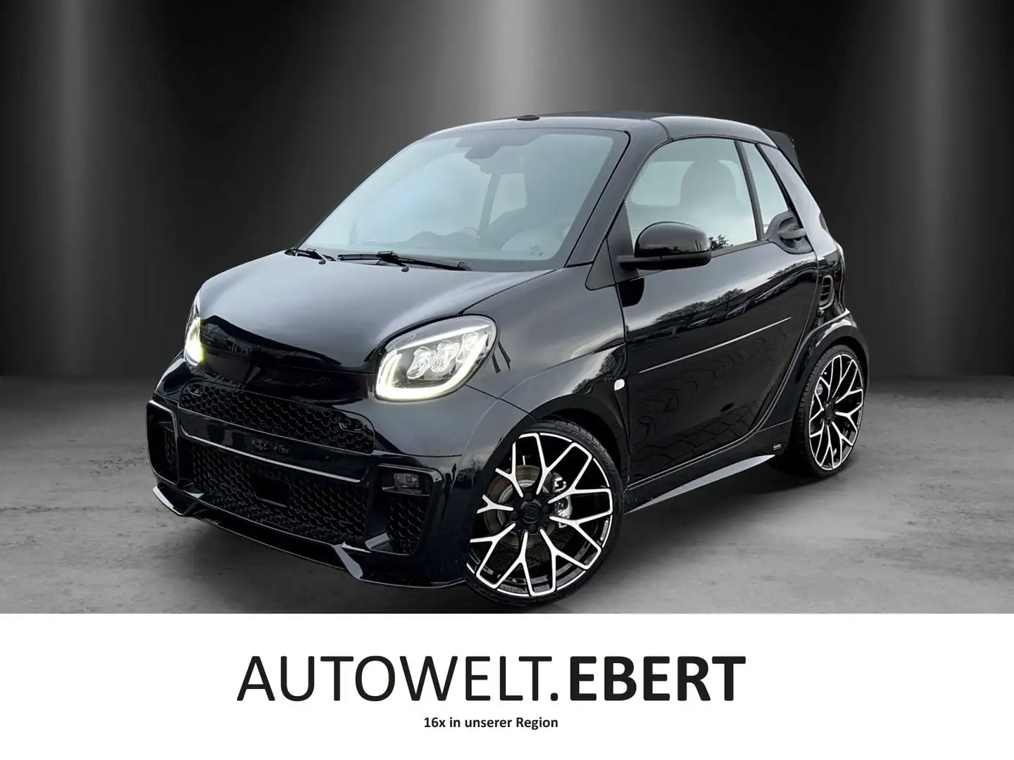 smart forTwo EQ fortwo BRABUS Ultimate Style cabrio Prime Nav Schwarz - 1
