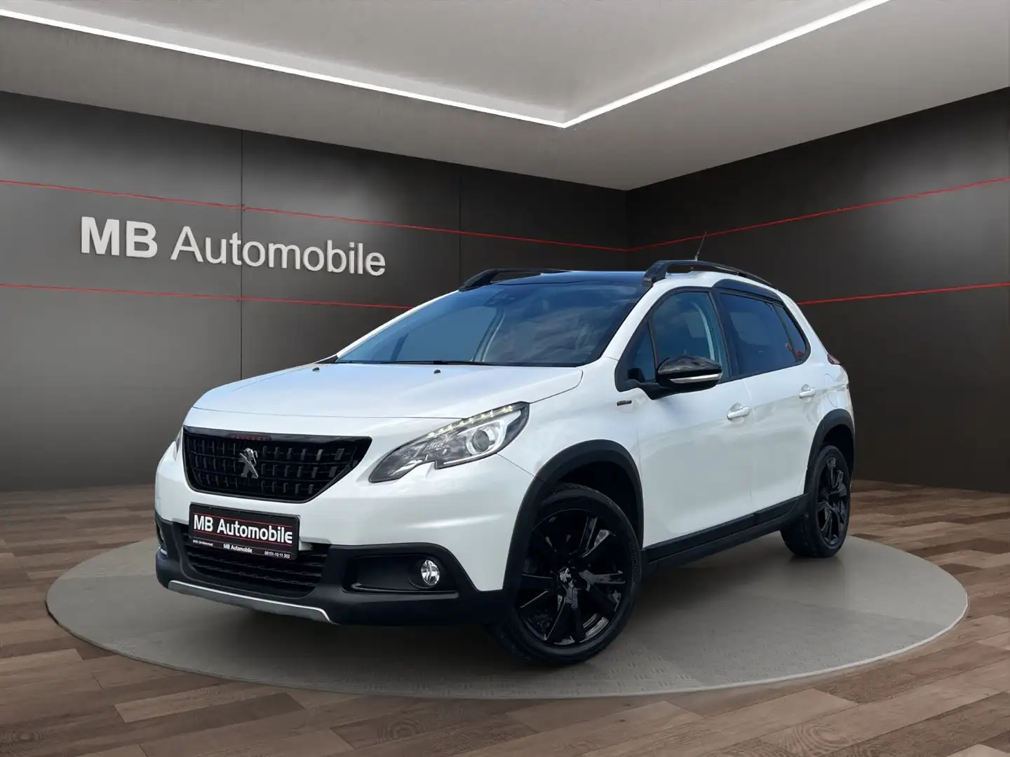 Peugeot 2008 Allure GT-Line-Paket P-Dach/Navi/R-Kamera Weiß - 1