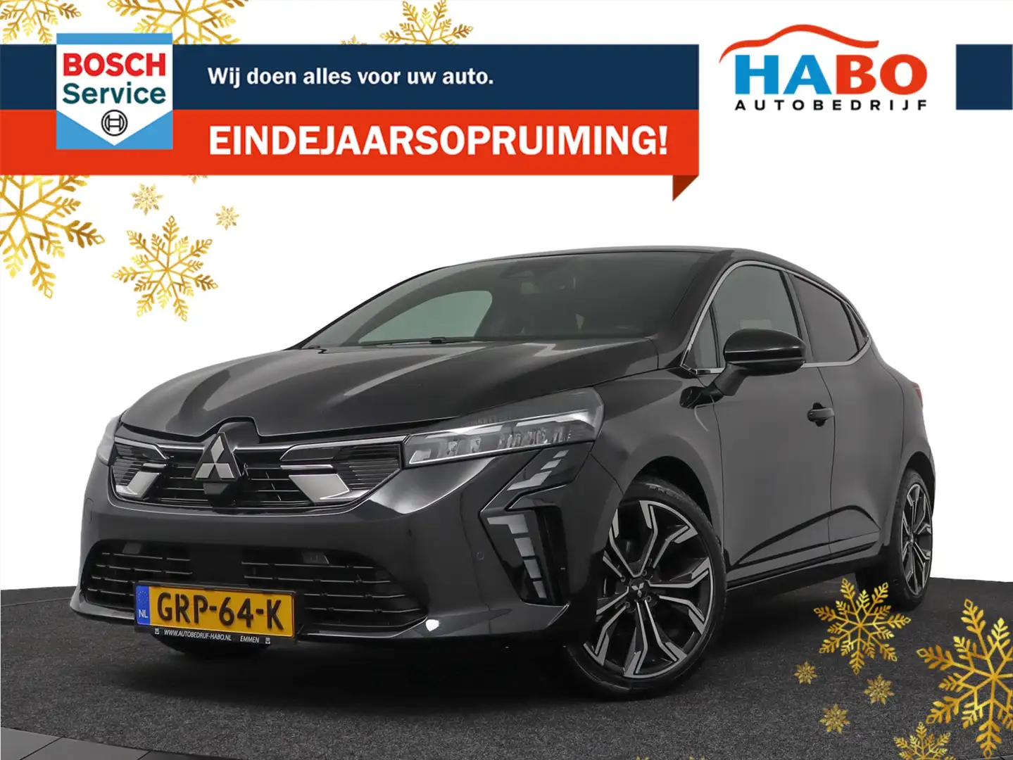 Mitsubishi Colt 1.0T MT INSTYLE AC/ADAPTIVE.CRUISE/NAV/CAMERA/KEYL Zwart - 1