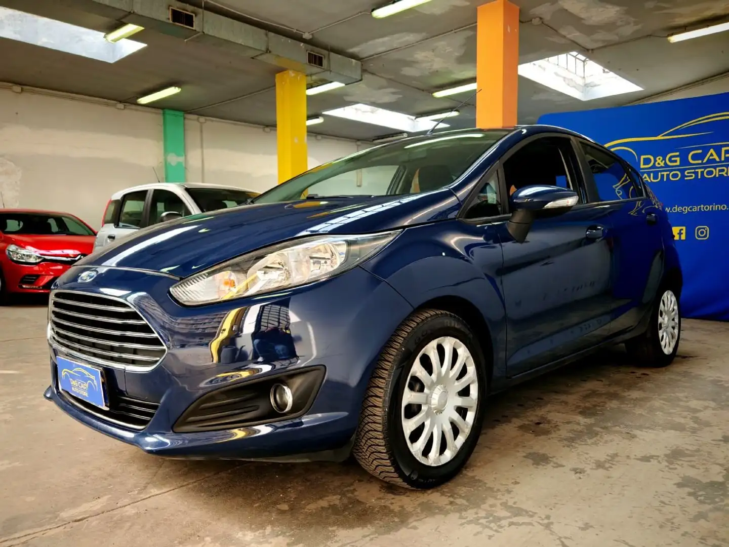 Ford Fiesta Fiesta 1.4 GPL 5p Ikon Business Bleu - 2