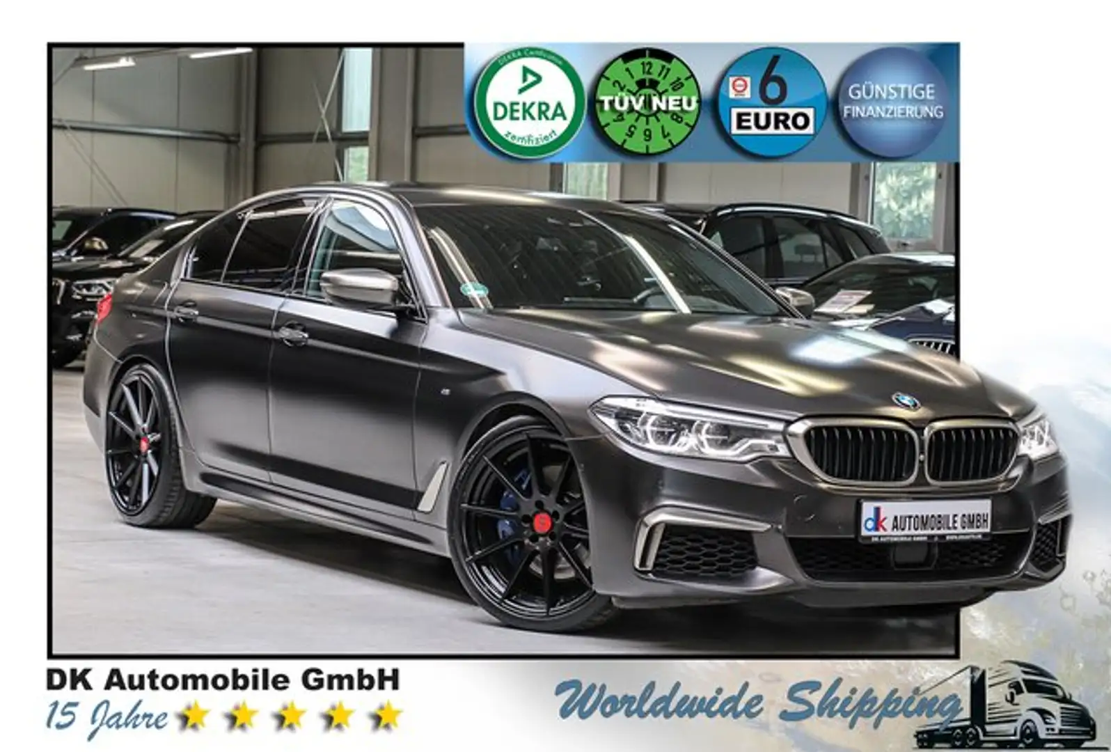BMW M550 i xDrive Sport-Aut./HARMAN/KAMERA/LED/ALARM/ Braun - 1