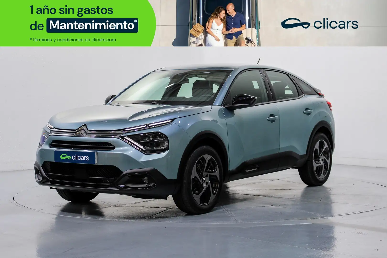 Citroen C4 1.2 PureTech Plus S&S EAT8 130 Azul - 1