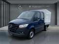 Mercedes-Benz Sprinter 215 CDI Pritsche Plane AUTOMATIK+SHZ+KLIMA Bleu - thumbnail 1