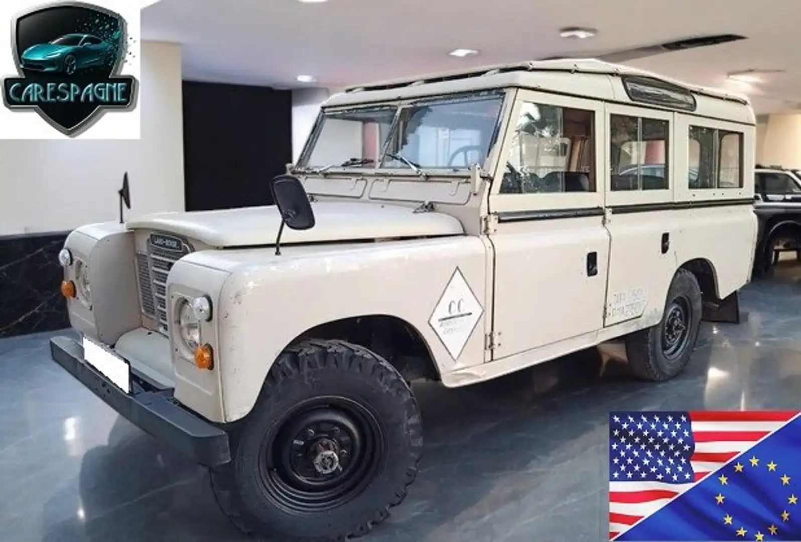 Land Rover Defender Santana 109  9 Places Beżowy - 1