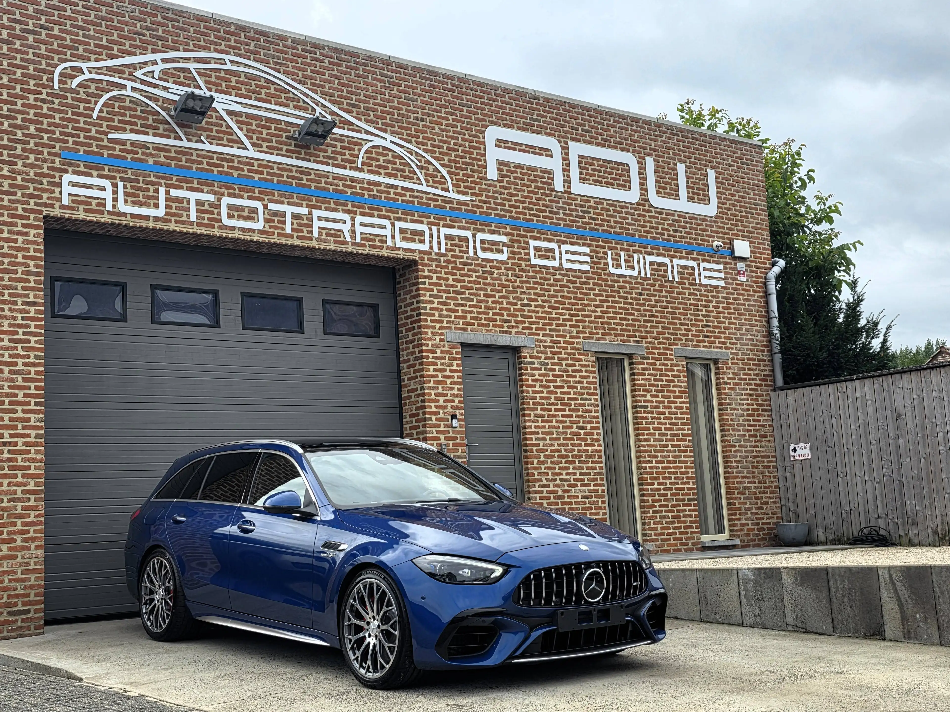 Mercedes-Benz C 63 AMG S E Performance - 680 PK - Spectral Blue - ALS NIEUW — photo 3