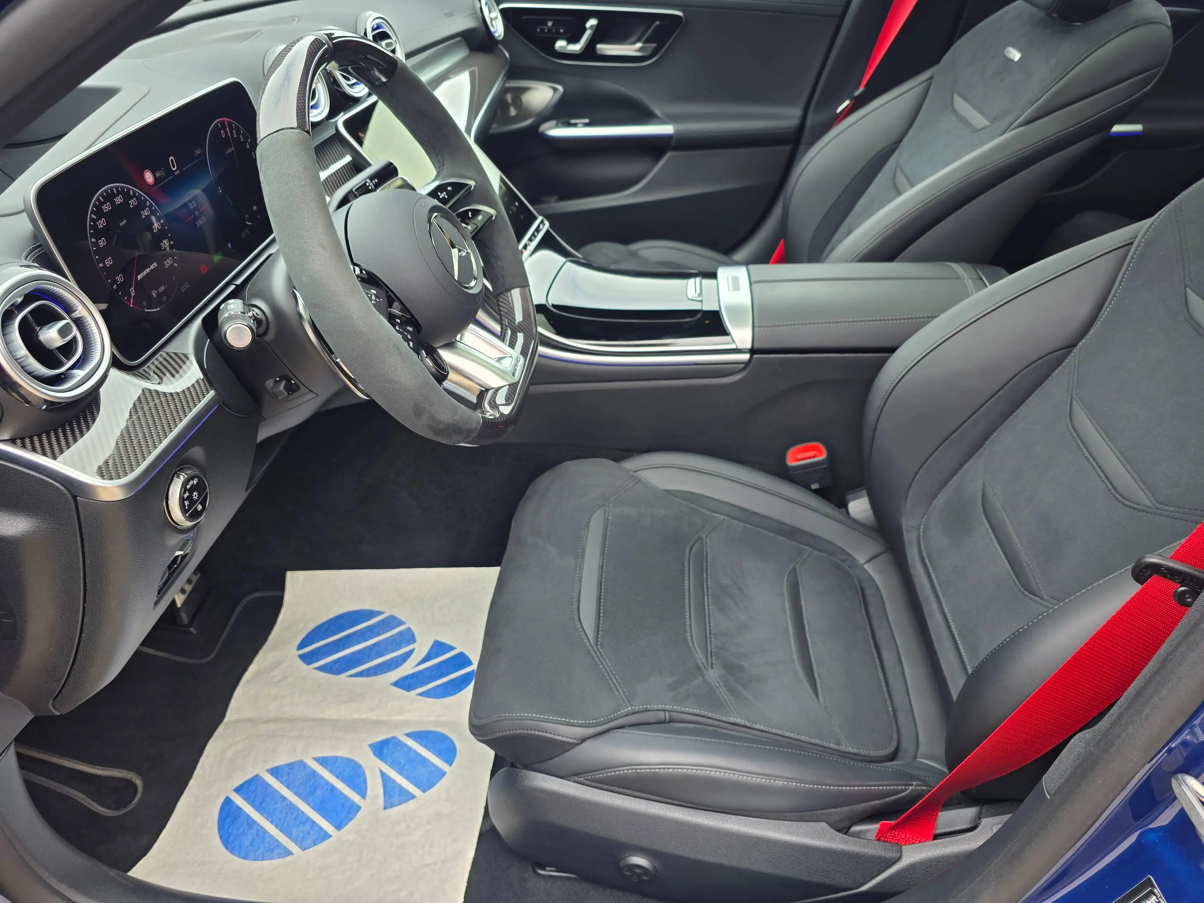 Mercedes-Benz C 63 AMG S E Performance - 680 PK - Spectral Blue - ALS NIEUW — photo 12